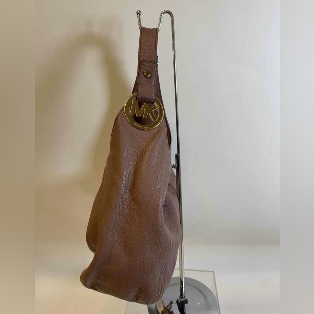 MICHAEL Kors Tan Leather Hobo Bag - Picture 4 of 7